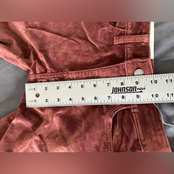 DL1961 MARGAUX Mid-Rise Instasculpt  Ankle Skinny Fervid Velvet Pant Size 26 - Picture 15 of 15